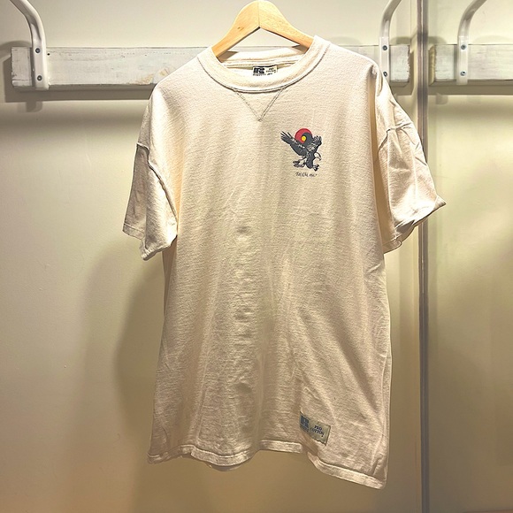 RUSSELL pro sport ‘Tai Chi Etc’ vintage tee; 💯 thick combed cotton, made in USA - Picture 1 of 10